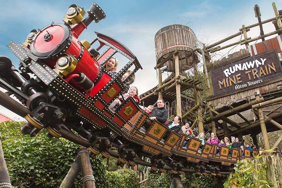 Trip from London to Alton Towers